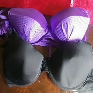 🌺👀purple and black cute bras🌺